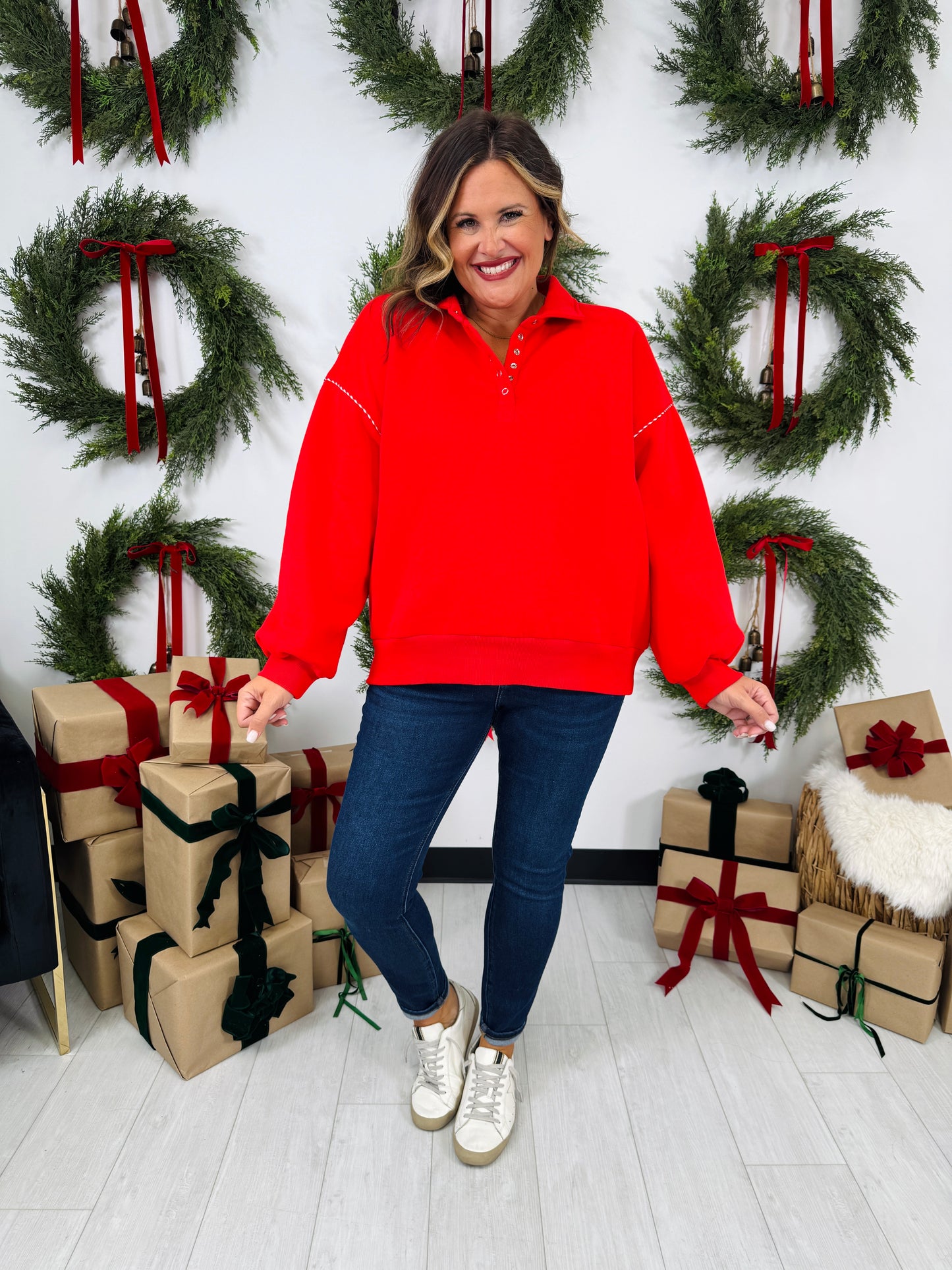 Signature Stitch Pullover