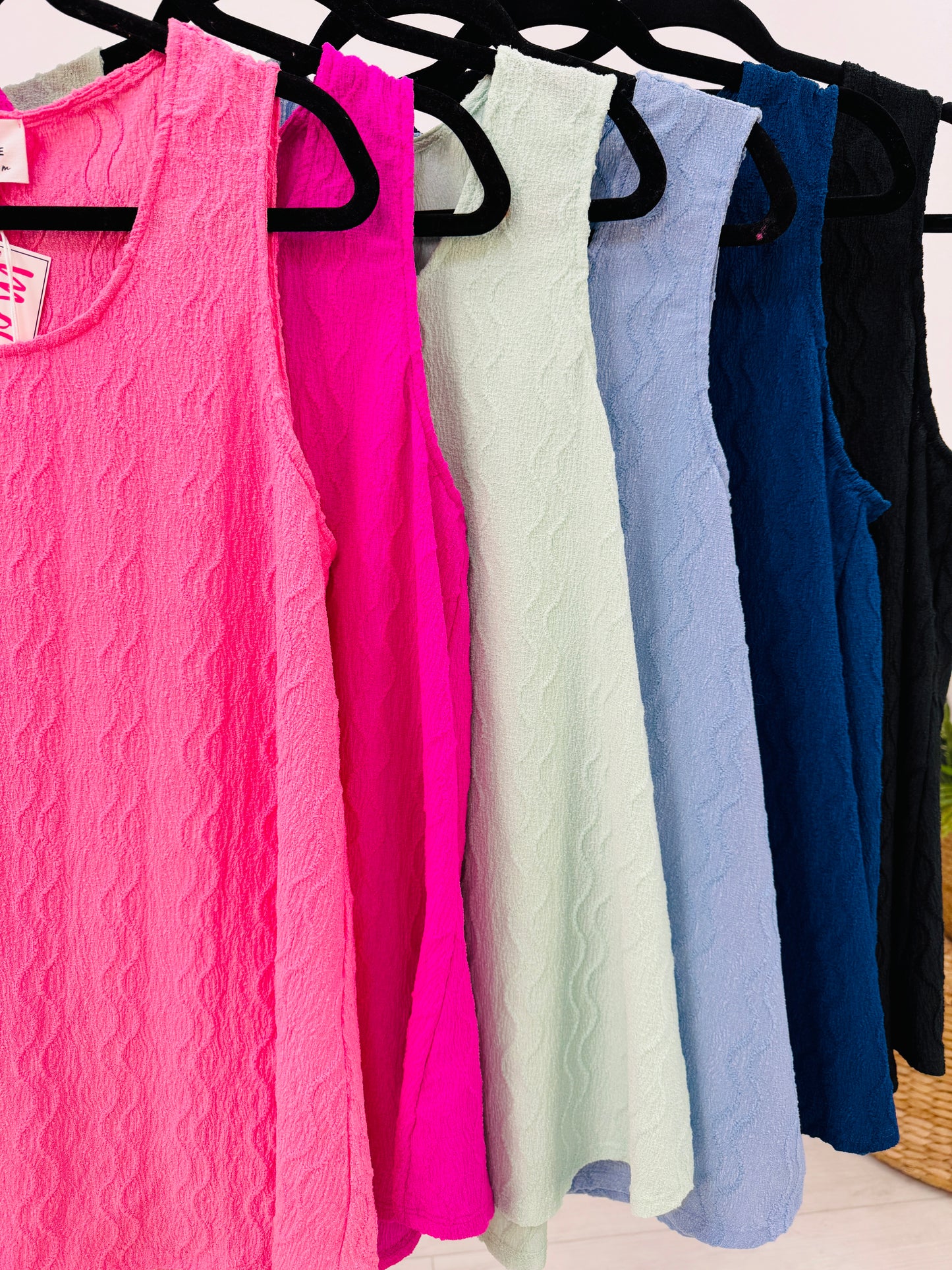 Catch The Current Tank Top- Multiple Colors!