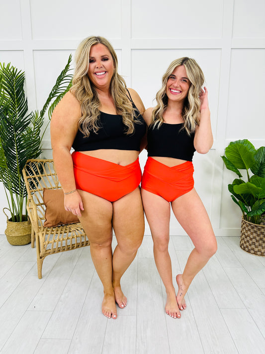 The Morgan Swim Top in Black