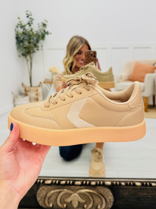 The Daily Grind Sneakers In Taupe