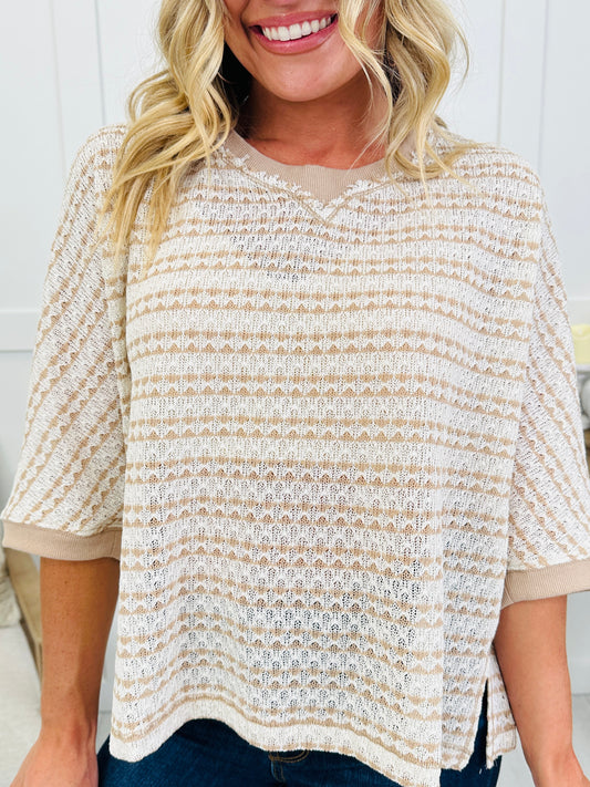Oatmeal Afternoon Top
