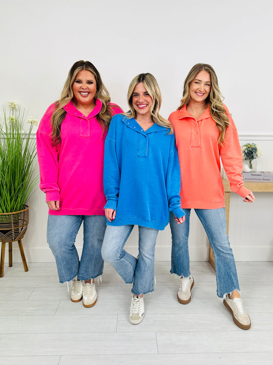 Color Me Cozy Pullover in Multiple Colors