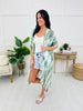 Coastal Drift Kimono in Sage