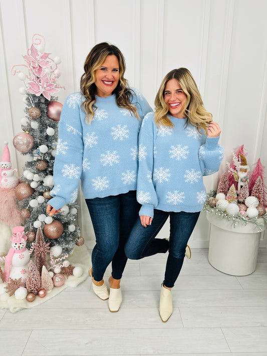 Flurries Of Fun Sweater