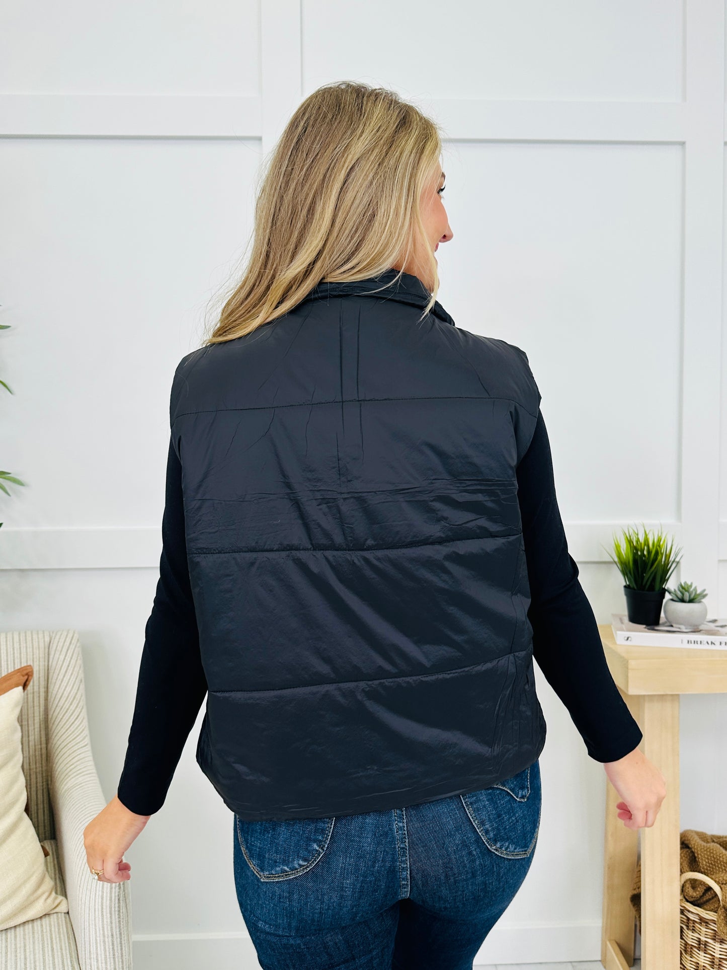 All About Layers Vest In Black