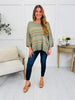 Mountain Sunset Sweater In Sage
