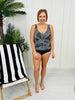 The Kelsey Tummy Control One Piece in Wild Tide