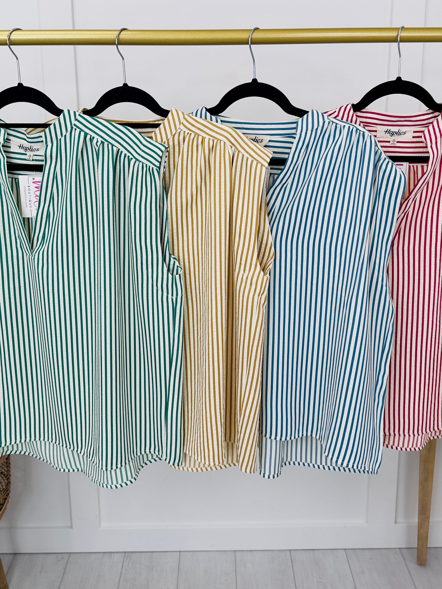 The Daily Stripe Top In Multiple Colors
