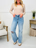 The Bee's Knees Tummy Control Wide Leg Jeans