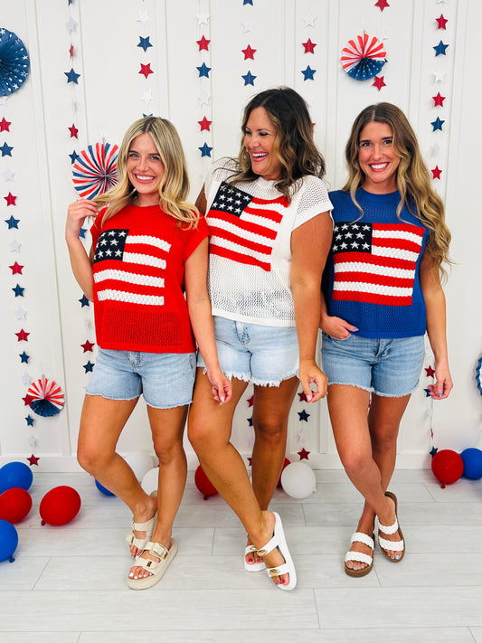 Land of Liberty Top in Multiple Colors