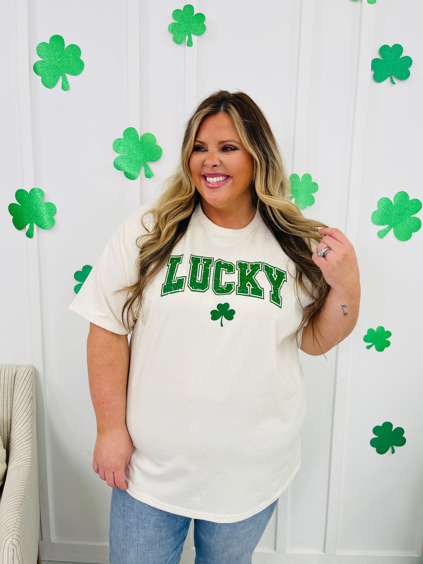Vintage Lucky Graphic Tee