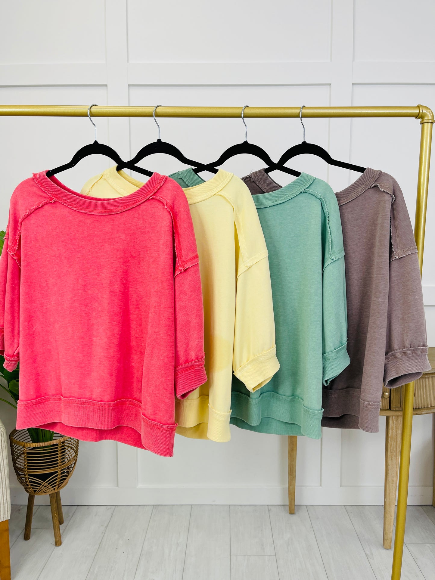 Unraveled Mood Top In Multiple Colors