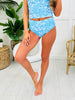 High Rise Reversible Swim Bottoms In Harbor Blue