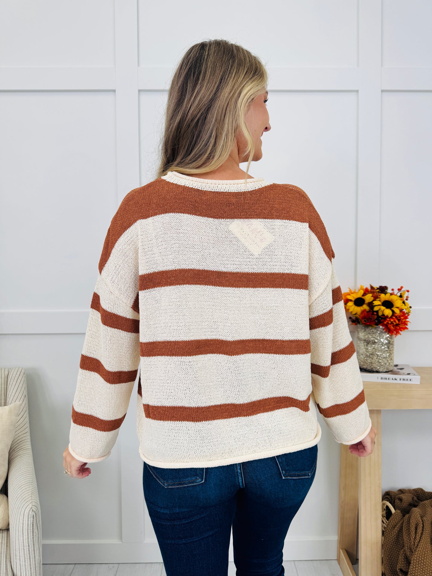 Threaded Petals Sweater