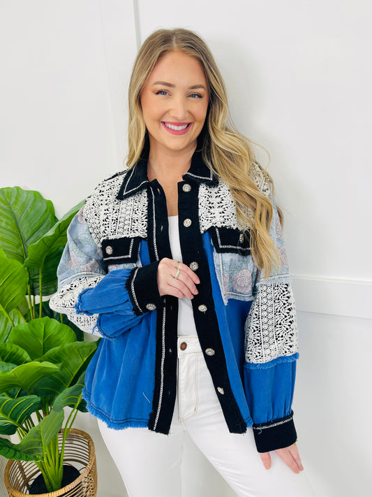 Midnight Mosaic Shacket