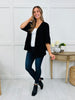 Morning Dew Cardigan In Black