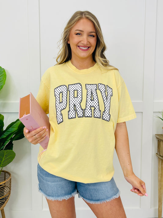 Pray Polkadot Graphic Tee