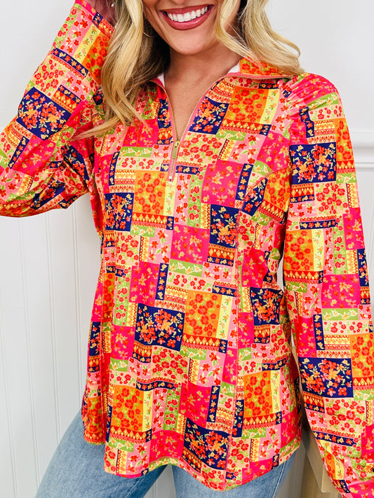 Where Spring Begins Top in Wilmington Print