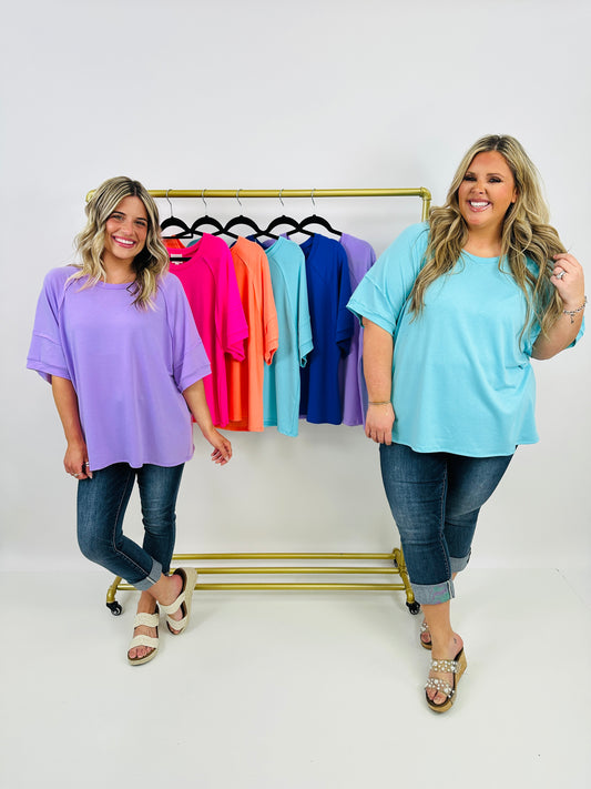 Color Crush Top- Multiple Colors!