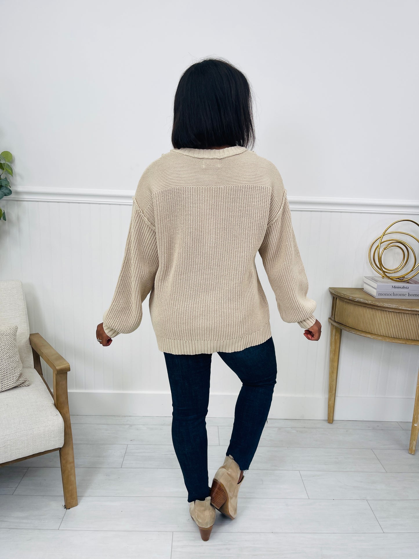 Buttoned Crush Sweater