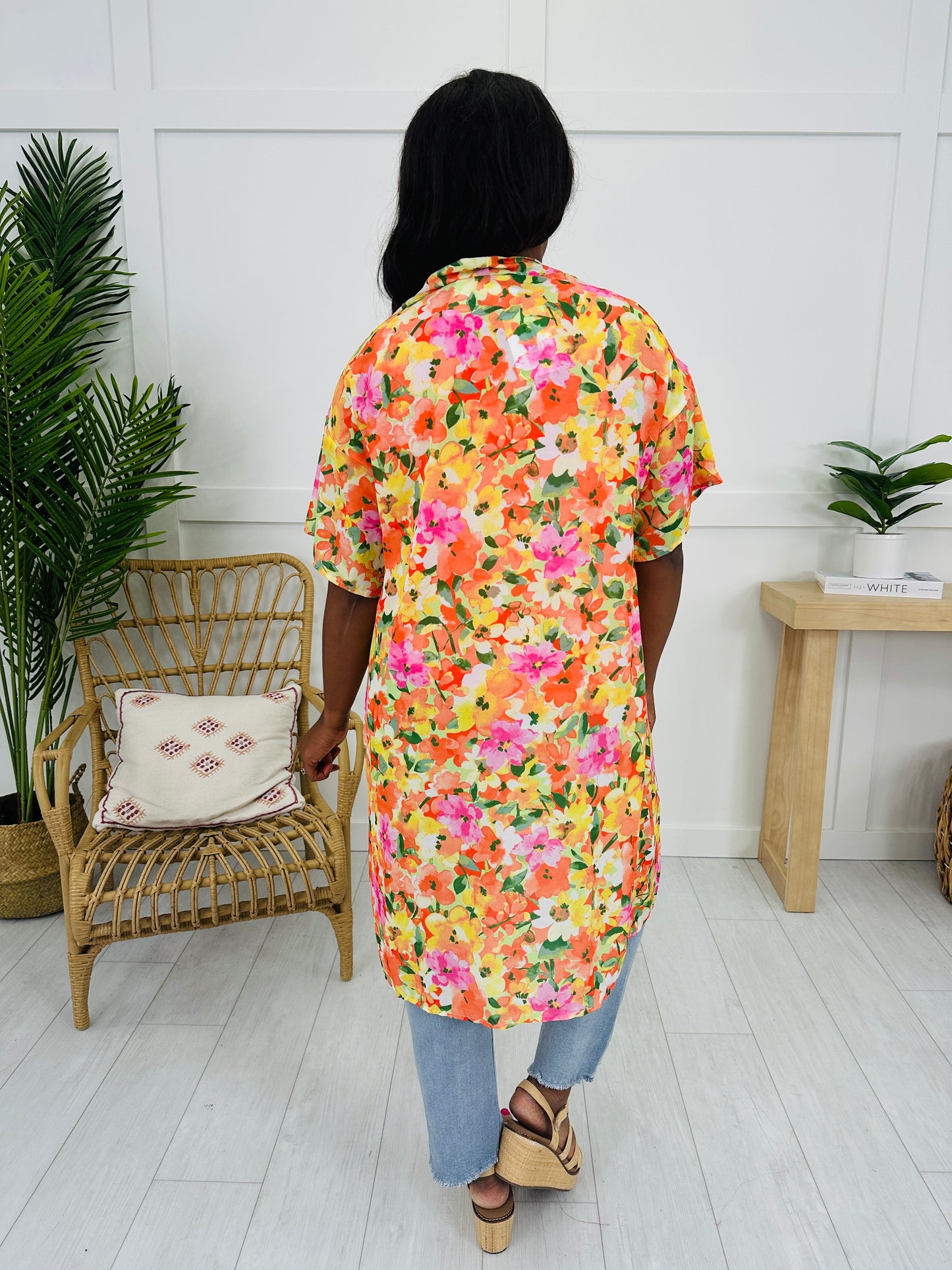 Citrus Sunset Kimono