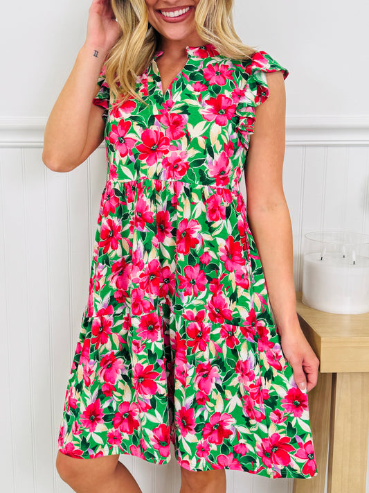 Sunshine on Repeat Dress in Savannah Print