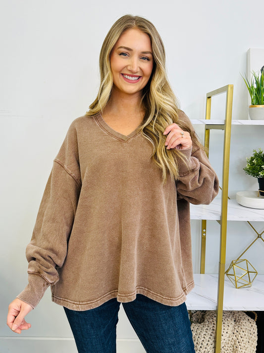 Catch Me Cozy Pullover- Multiple Colors!