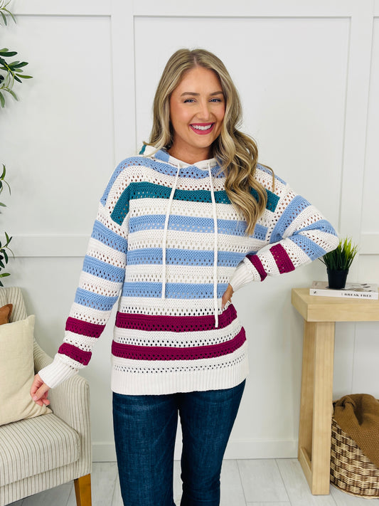 Colorful Waves Sweater