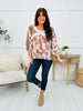 Free Spirit Patchwork Top In Charcoal