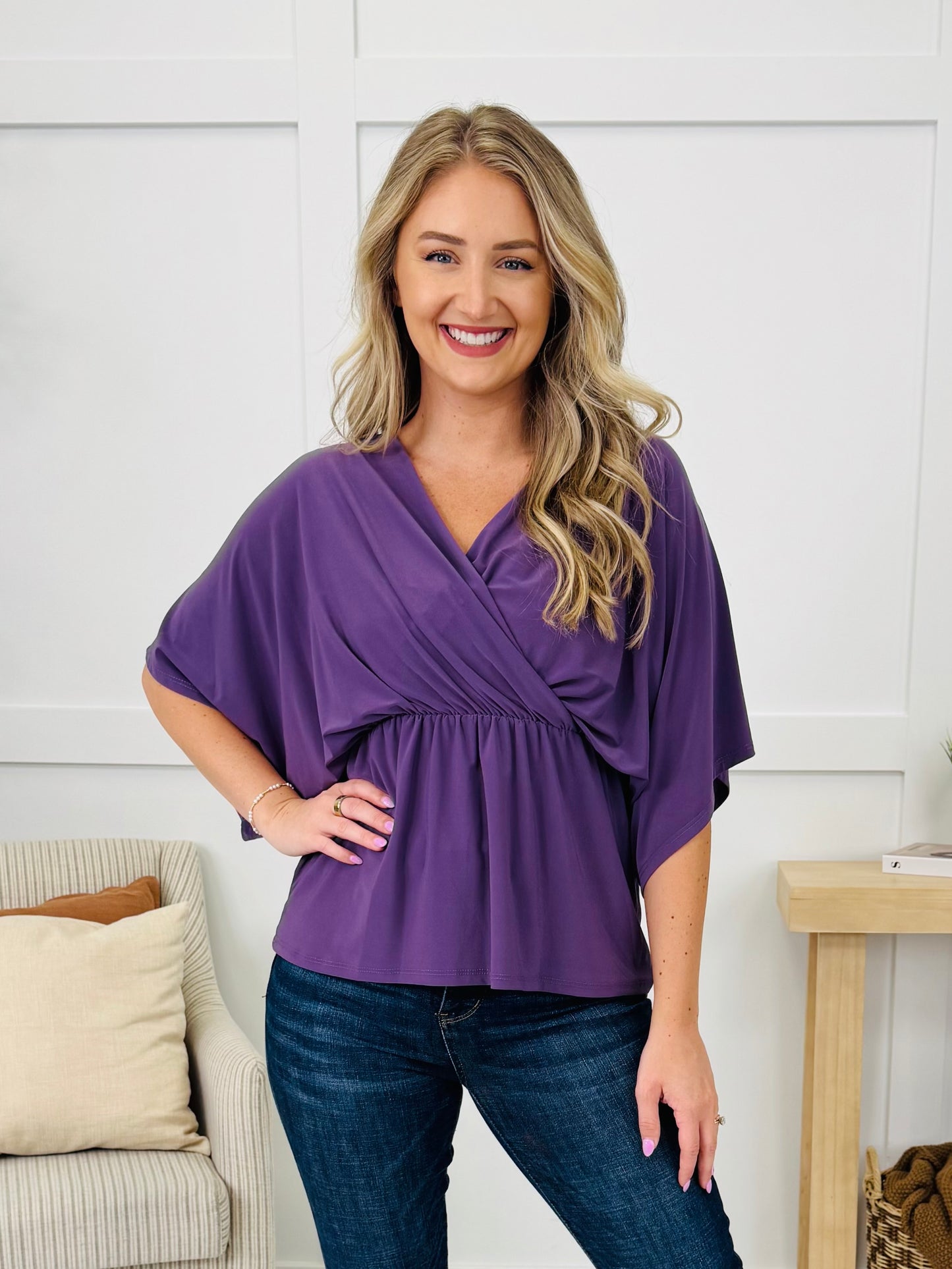 The Way You Wrap Me Top- Multiple Colors!