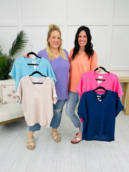 Casual Perfection Top- Multiple Colors!