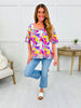 Sweet Magnolia Top In Dewberry