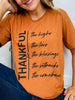 Thankful For Graphic Tee - Multiple Colors!