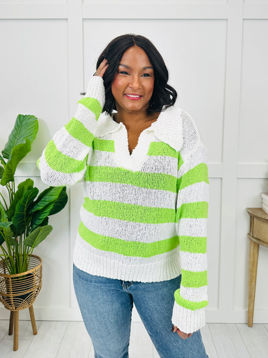 Effortlessly Striped Top