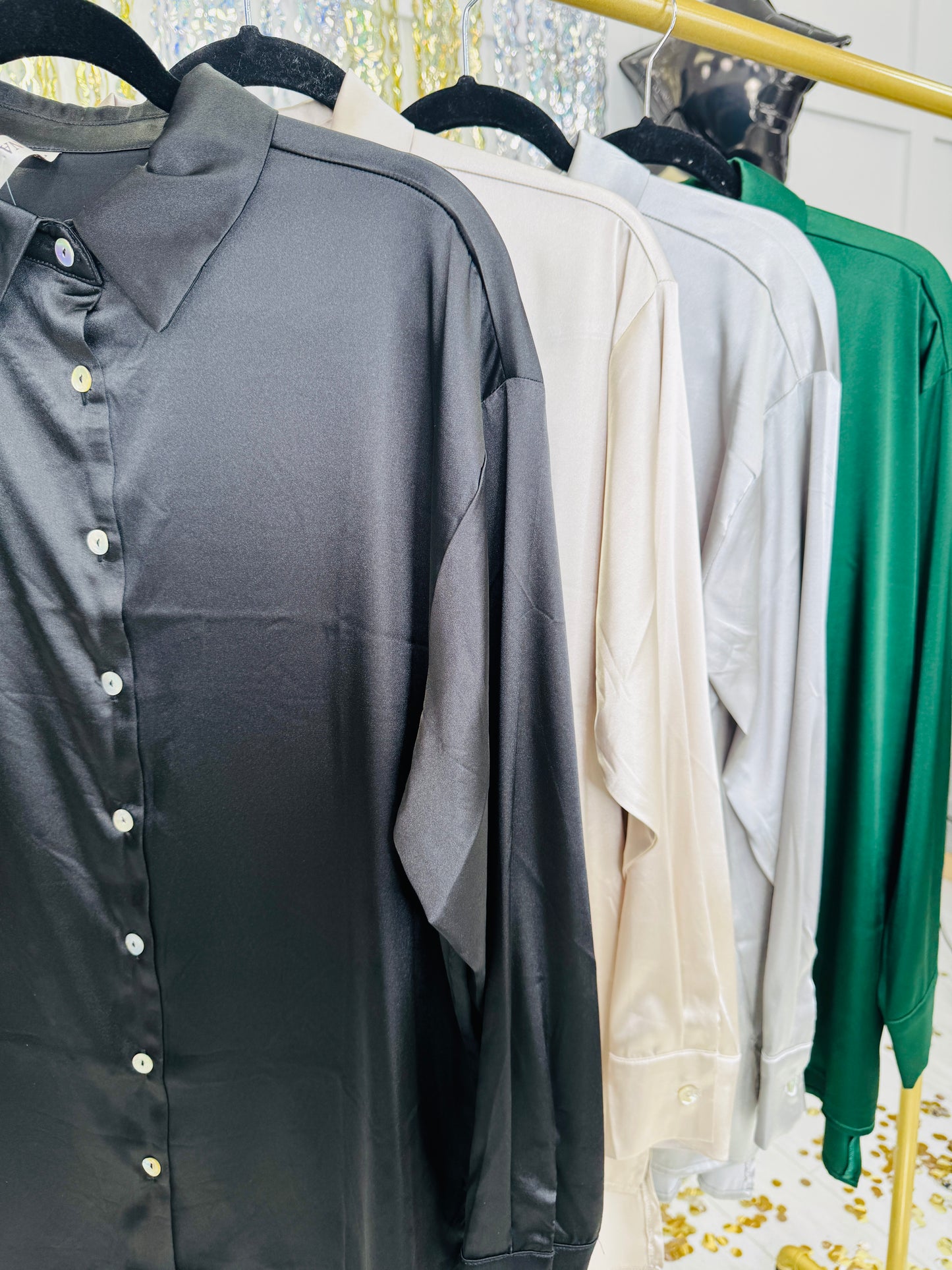 All Through The Night Top- Multiple Colors!