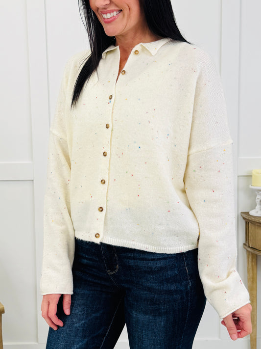 Keep It Classic Cardigan In Cream