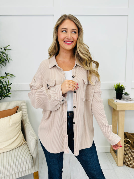 Borrowed Bliss Shacket- Multiple Colors!