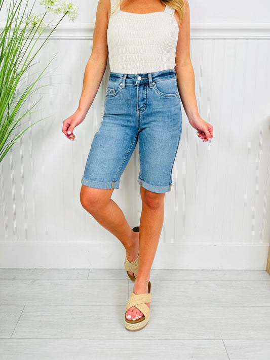 Basically Bermuda Tummy Control Shorts