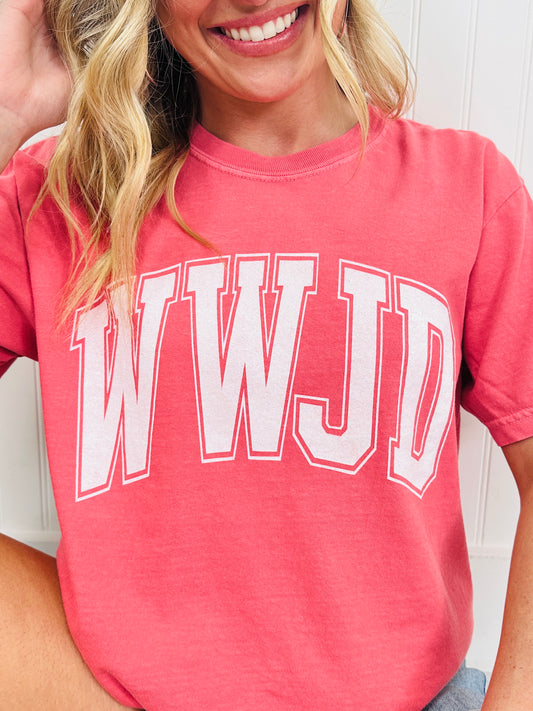 WWJD Puff Graphic Tee