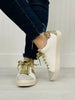 Shimmer Street Sneakers in White