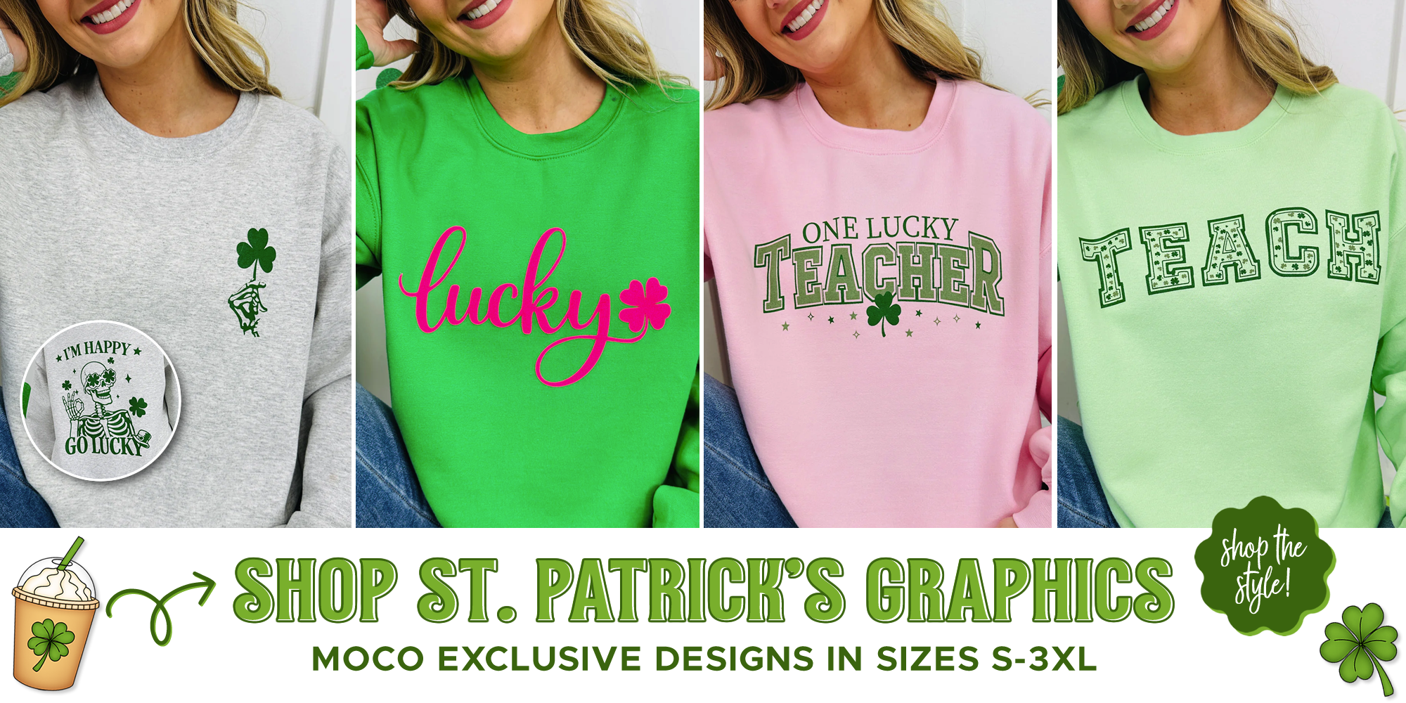 Shop exclusive MOCO graphic tees and more!