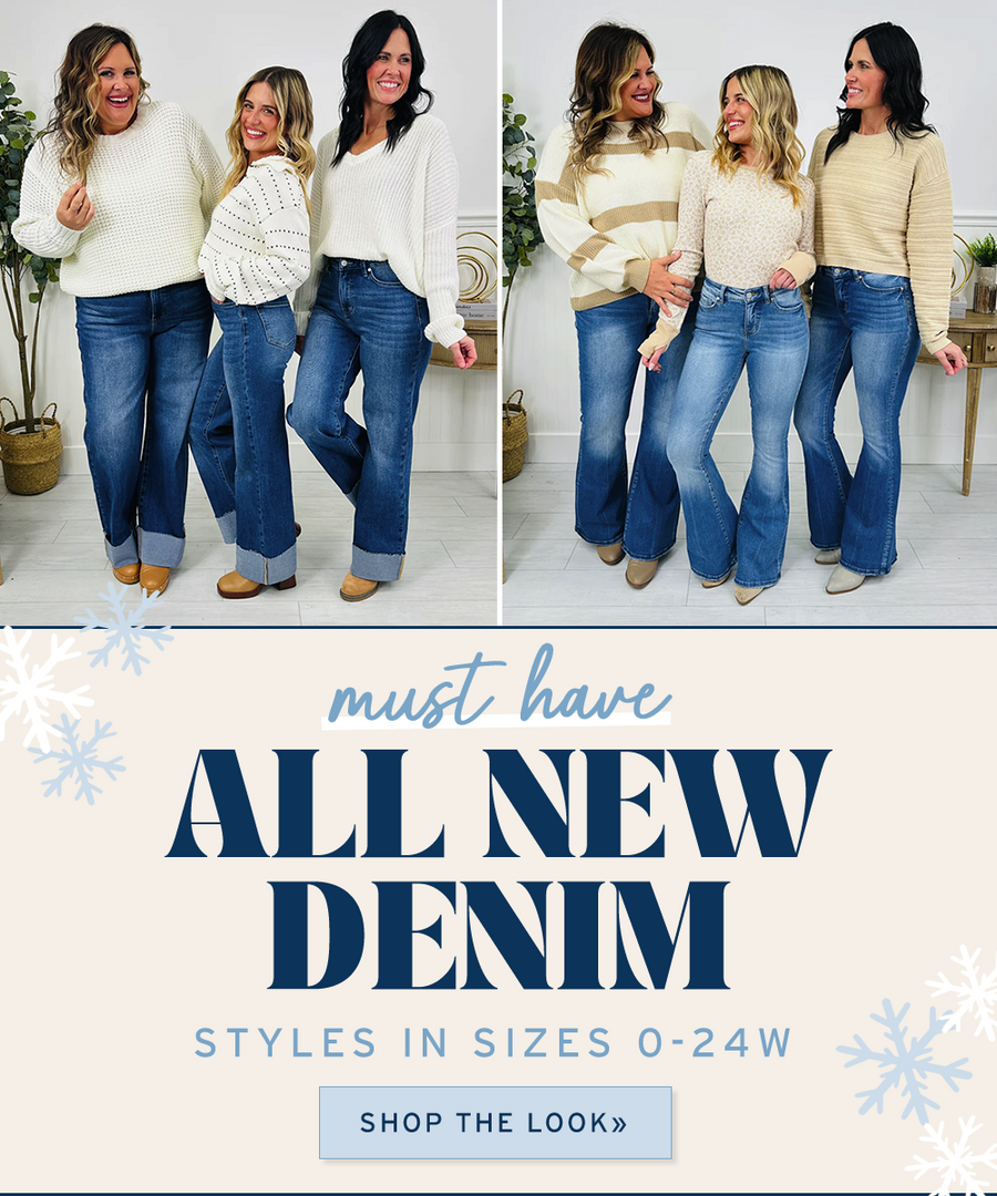 Shop all our newest denim!