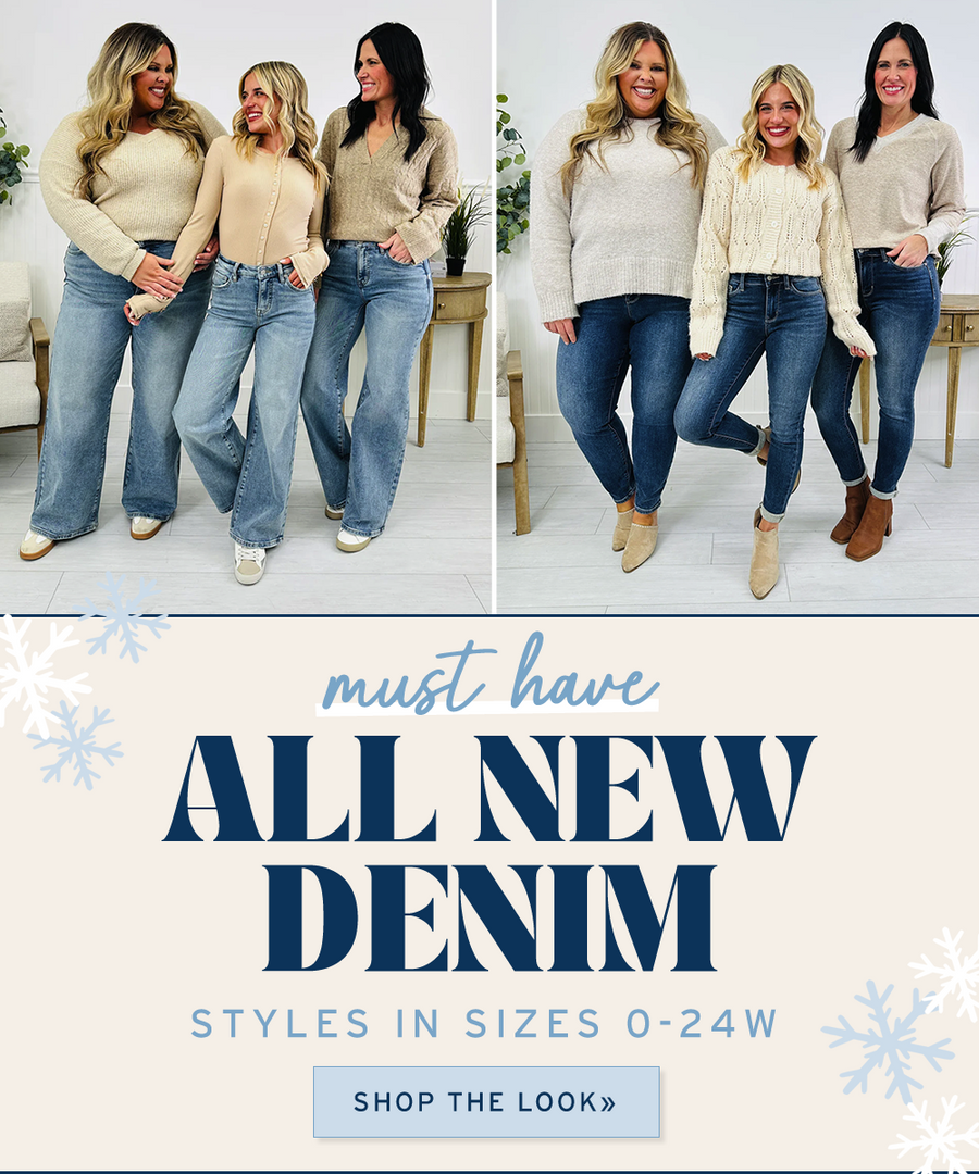 Shop all our newest denim!
