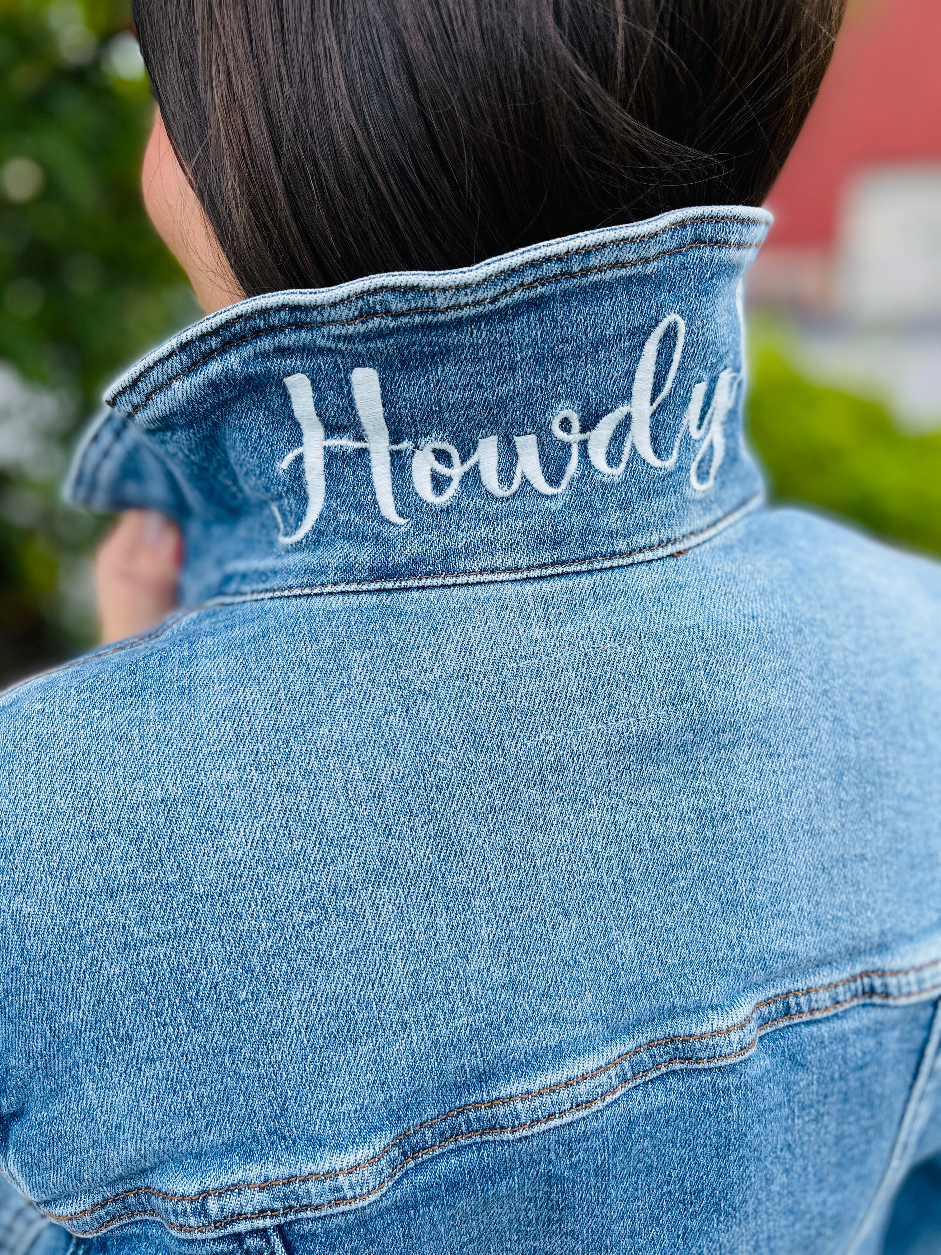 Judy Blue Plus/Reg Classic Fit Jacket- Howdy – MOCO Boutique