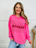 Teacher Graphic Long Sleeve Tee in Multiple Colors
