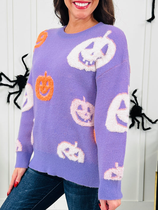 The Pumpkin Party Sweater