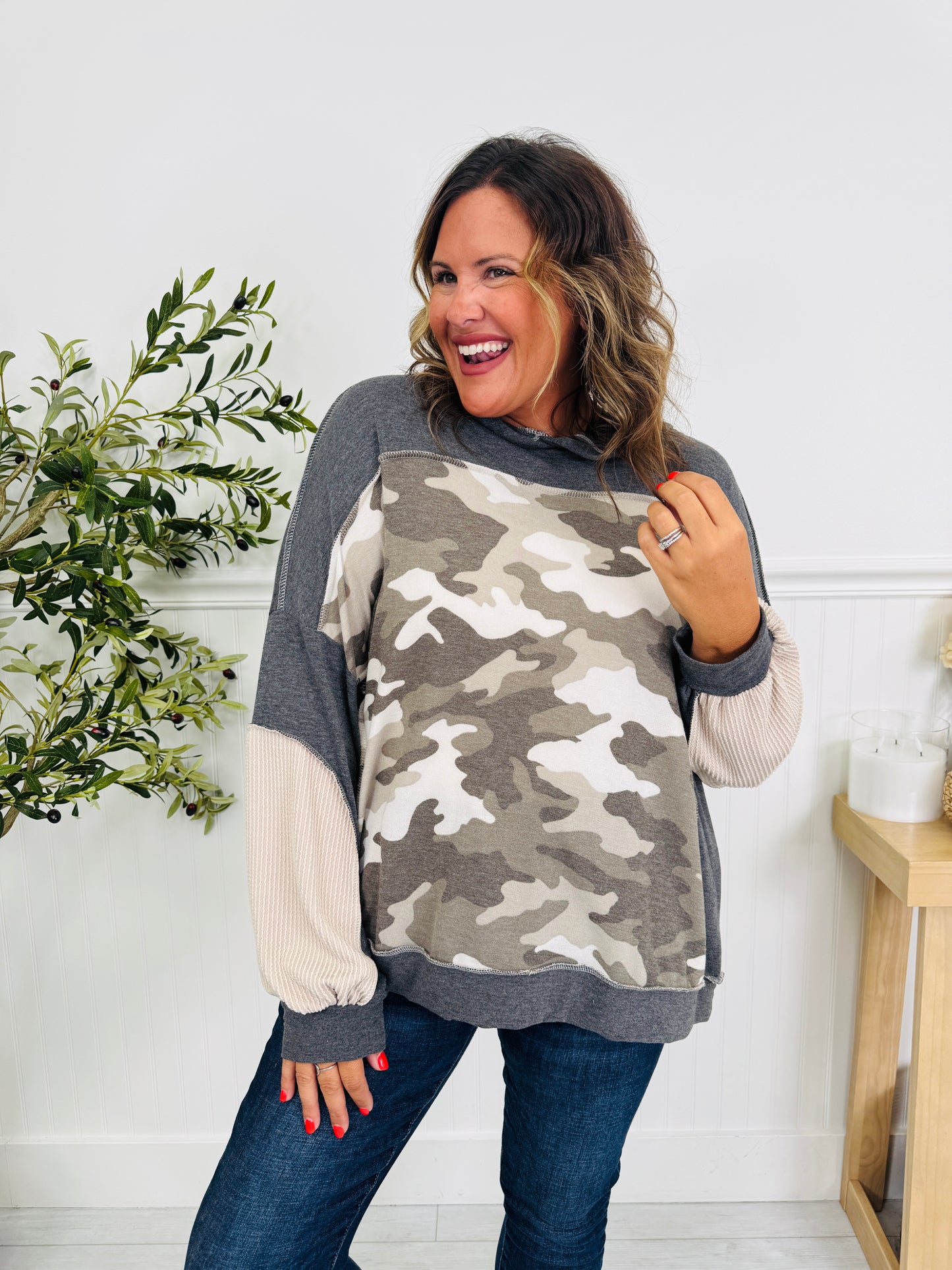 Caught In Camo Hoodie