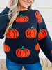 Pumpkin Nightfall Sweater- Multiple Colors!