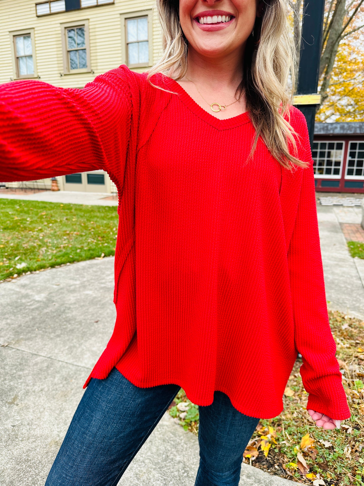 REG/CURVY Cozy and Corded Top - Multiple Colors!