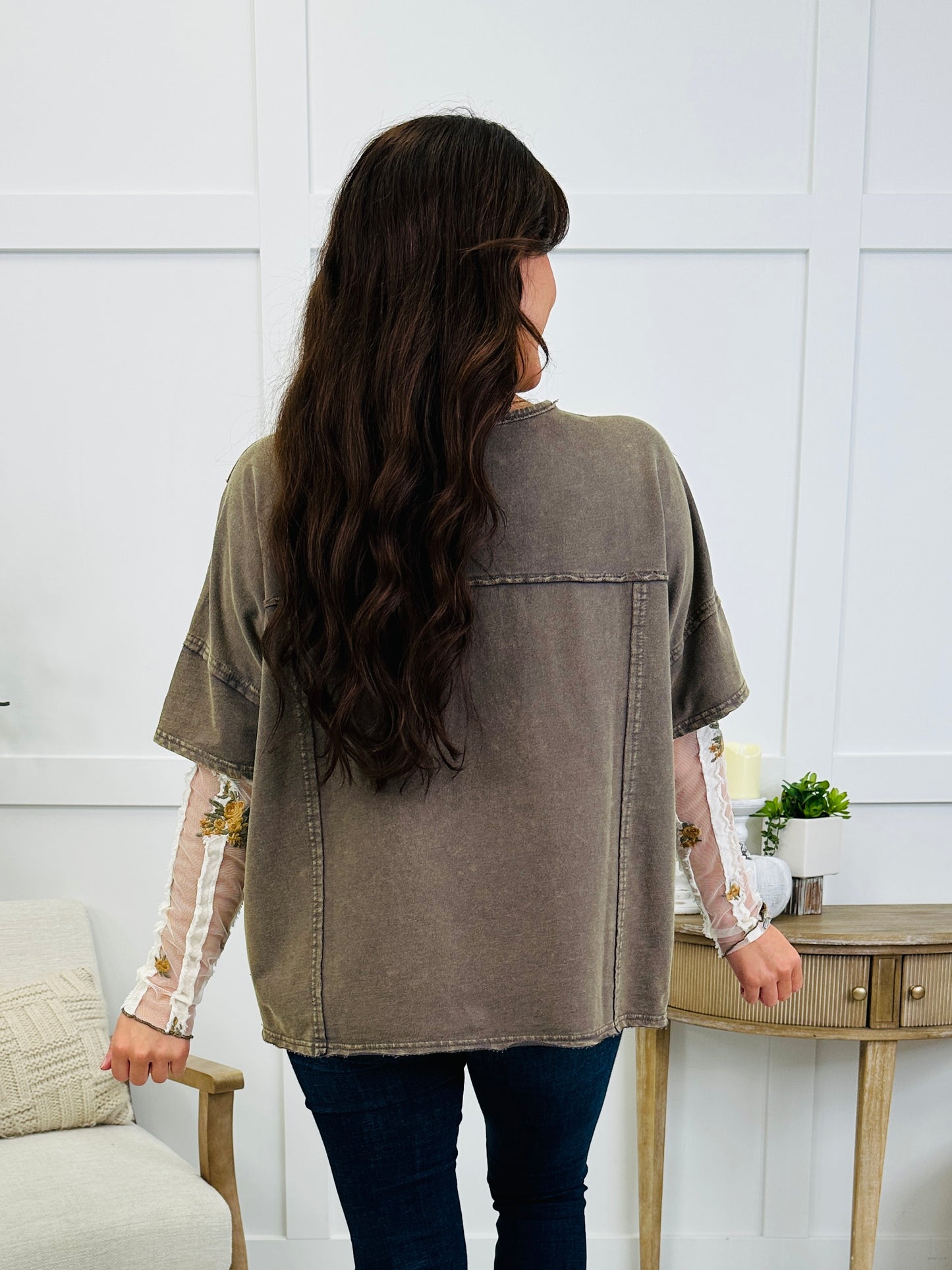 Peace & Petals Top